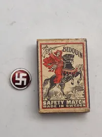 Original pin fra det Danske nazist parti i 1990 erne