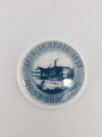 Original B&G porcelæns nål