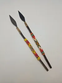 Originale afrikanske jagtspyd