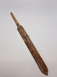 Original afrikansk jagtmachete