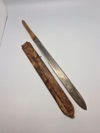 Original afrikansk jagtmachete