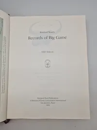 "Records of Big Game" af Rowland Ward Publications (Nummereret)