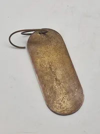 Vintage Raffles Luxury Hotel Singapore Brass Hotel Room Key Keychain Fob