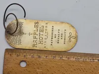 Vintage Raffles Luxury Hotel Singapore Brass Hotel Room Key Keychain Fob