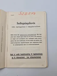 Originalt dansk søværns lot