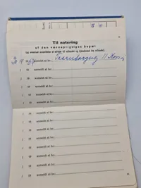 Originalt dansk søværns lot