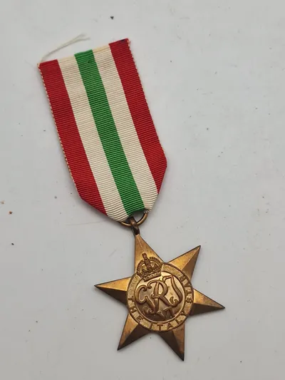 Original “The Italy Star” ww2