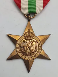 Original “The Italy Star” ww2