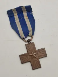 Originalt italiensk Krigsfortjenstkors (Croce al Merito di Guerra)