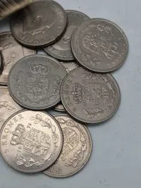 Samling danske 5 kroner