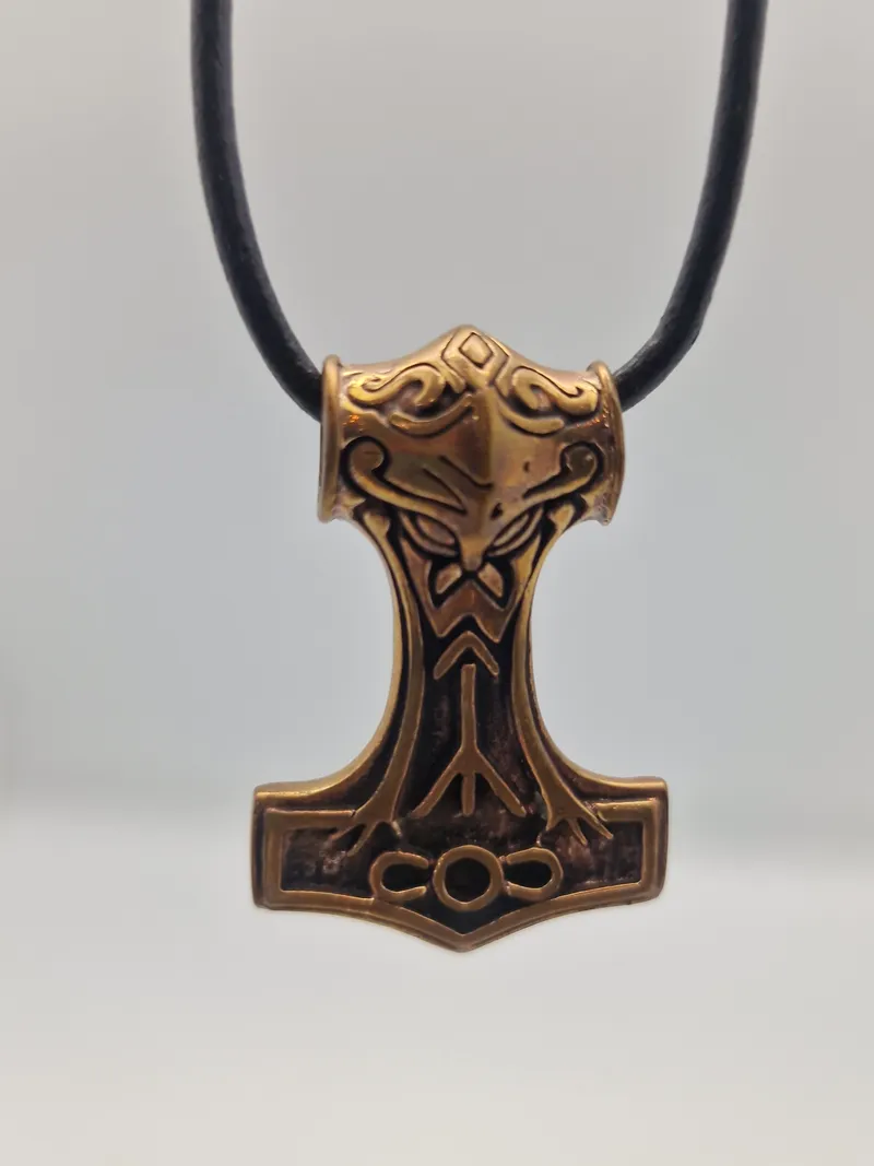 Vedhæng forstillende Thors hammer