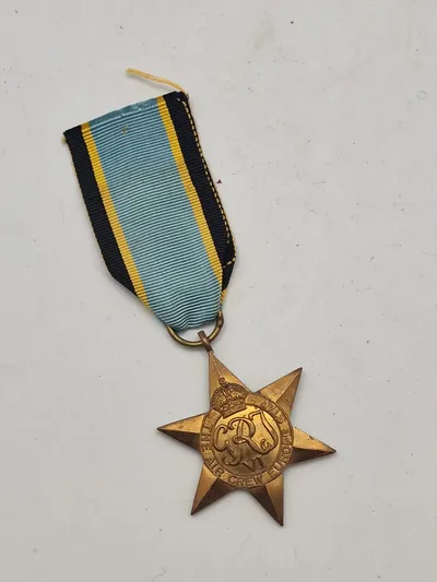 Engelsk WW2 Air Crew Europe star, erstatningsstykke
