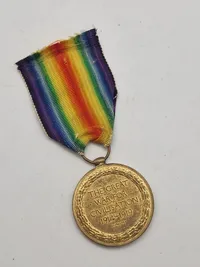 Original Victory Medal, også kendt som en Inter-Allied Victory Medal.