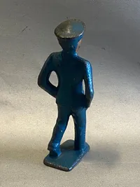 Original tinfigur forstillende politibetjent - ww2