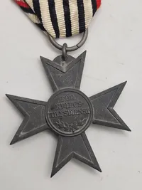 Originalt Verdienstkreuz für Kriegshilfe) fra Det Tyske Kejserrige