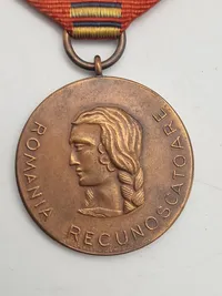 Original Crusade Against Communism Medal (Medalia Cruciada împotriva comunismului)