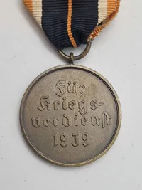 Original tysk Kriegsverdienstmedaille