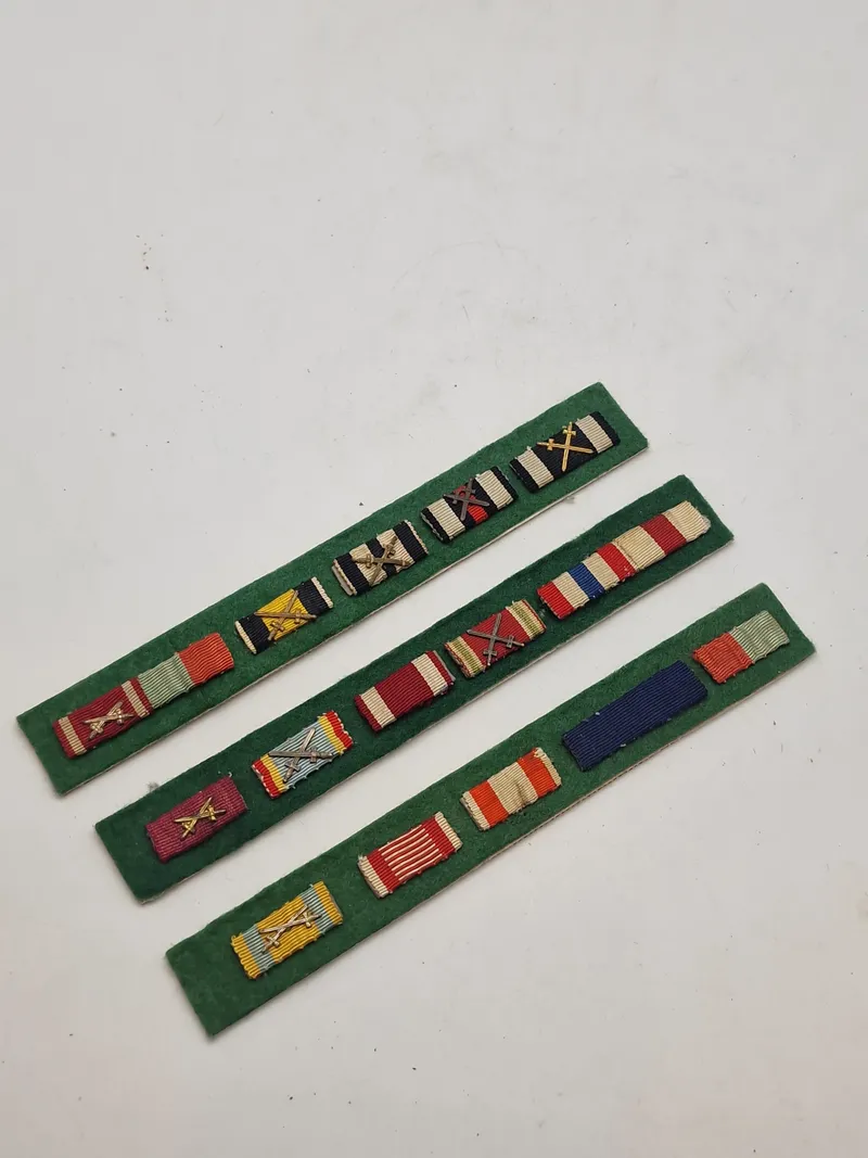 Samling originale tyske bandspanger