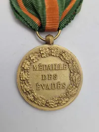 Original Médaille des Évadés, også kendt som "Flygtningenes Medalje".