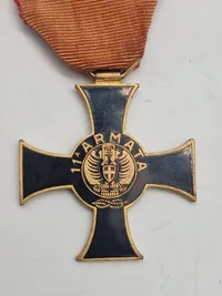 Originalt WWII ITALIAN 11TH ARMY CROSS MEDAL