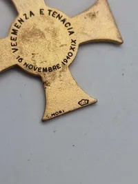 Originalt WWII ITALIAN 11TH ARMY CROSS MEDAL