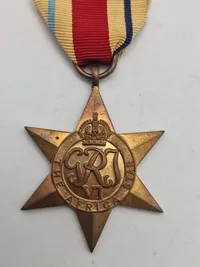 Original “The Africa Star” ww2