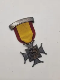Original ARMY TEMPERANCE ASSOCIATION MEDAL INDIA. ATAI.8 - 8 YEAR MEDAL SILVER