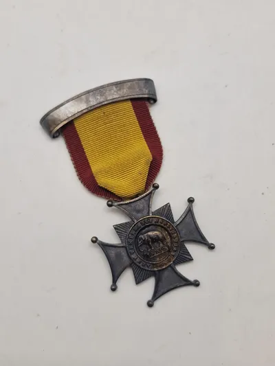 Original ARMY TEMPERANCE ASSOCIATION MEDAL INDIA. ATAI.8 - 8 YEAR MEDAL SILVER