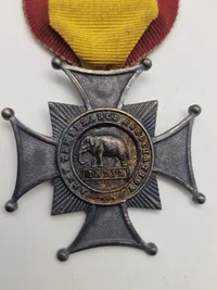 Original ARMY TEMPERANCE ASSOCIATION MEDAL INDIA. ATAI.8 - 8 YEAR MEDAL SILVER