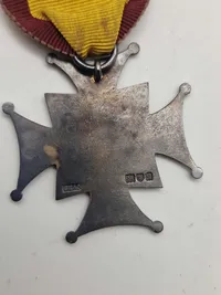Original ARMY TEMPERANCE ASSOCIATION MEDAL INDIA. ATAI.8 - 8 YEAR MEDAL SILVER