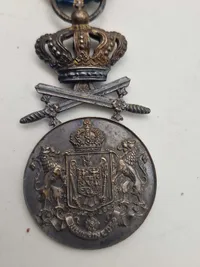 Original rumænsk Faithful Service Medal" eller "Medal for Long and Faithful Service", som tildeles for lang og tro tjeneste.