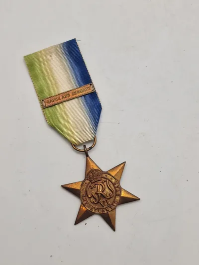 Original Atlantic star med France and Germany bar