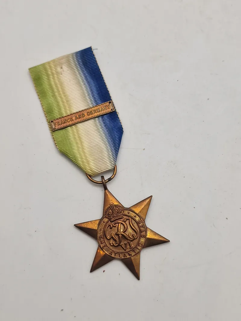 Original Atlantic star med France and Germany bar