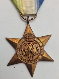 Original Atlantic star med France and Germany bar