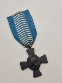Original Deutsches Reich, Bayern König-Ludwig-Kreuz 1916 am Band (Bronze)