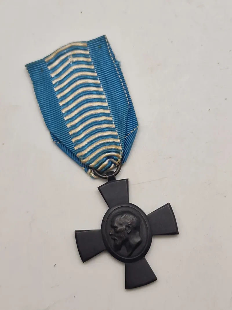 Original Deutsches Reich, Bayern König-Ludwig-Kreuz 1916 am Band (Bronze)