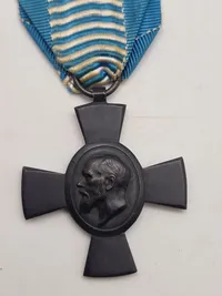 Original Deutsches Reich, Bayern König-Ludwig-Kreuz 1916 am Band (Bronze)