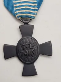 Original Deutsches Reich, Bayern König-Ludwig-Kreuz 1916 am Band (Bronze)