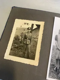 Originalt tysk album med billeder fra både ww1 og ww2