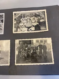 Originalt tysk album med billeder fra både ww1 og ww2
