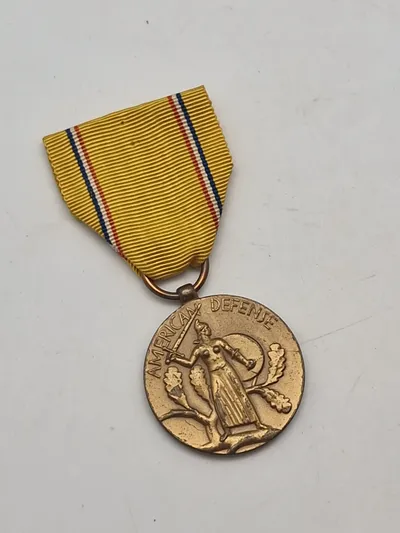 Original American WW2  Defense Service Medal