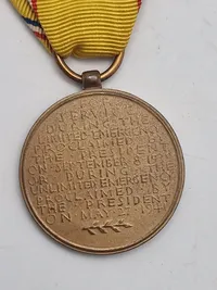 Original American WW2  Defense Service Medal