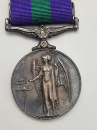 Original General Service Medal 1962 (GSM 1962) med spændet "CYPRUS"