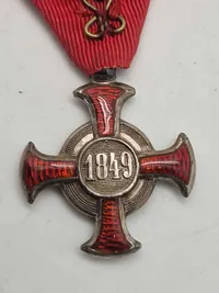 Originalt Austria Golden Merit Cross 1849