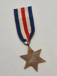Original “The France And Germany Star” ww2