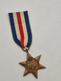 Original “The France And Germany Star” ww2