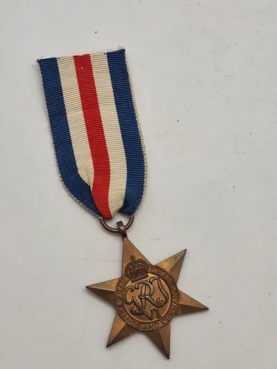 Original “The France And Germany Star” ww2