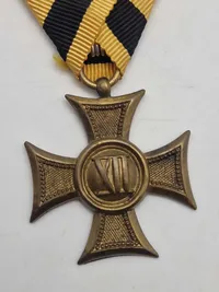 Original Military Service Decoration, First Class for Non –commissioned Officers and Men, 1867-1890 and Military Service