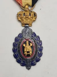 Original Belgium 1st Class Civilian Labor Decoration Medal