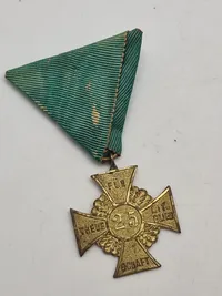 Original tysk 25 års veteran medalje
